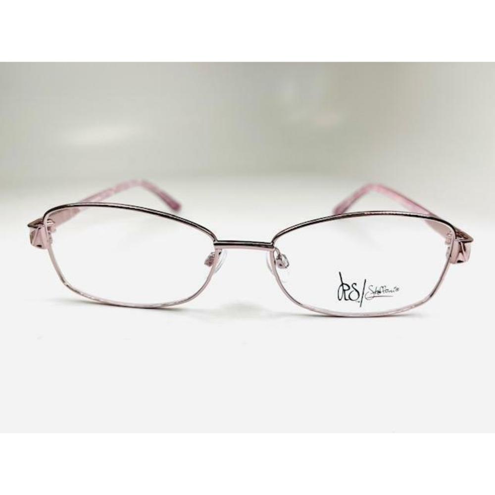 New Roberto Steffani RSS-07 Col.30 Rose Gold & Red Eyeglasses 53/16/135